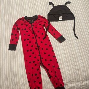 Lady bug pj / Hanna anderson Halloween
